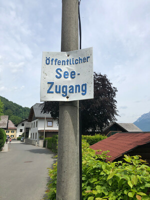 Bild Seezugang Unterach