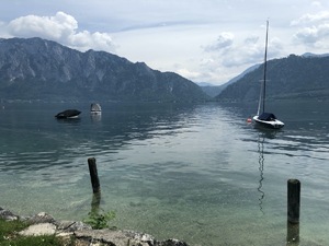 Badeplatz Seezugang Unterach Bild 1